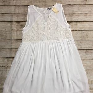 Jodifl Sleeveless Dress Crochet Bust Large